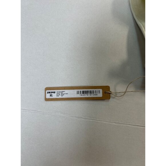 SKIMS Cotton Jersey T-Shirt Bra Bone Size 36D NWT - Picture 6 of 7